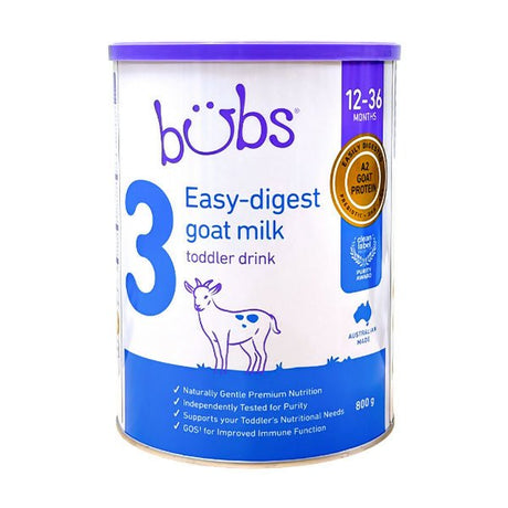 ម្សៅទឹកដោះពពែ bÜbs® Goat 3 (800g) Australian Goat Milk 12 - 36m - ម្ស៉ៅទឹកដោះគោ & ទឹកដោះគោទឹក (Milk Powder & Milk)