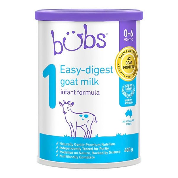 ម្សៅទឹកដោះពពែ bÜbs® Goat 1 (400g) Australian Goat Milk 0 - 6m - ម្ស៉ៅទឹកដោះគោ & ទឹកដោះគោទឹក (Milk Powder & Milk)