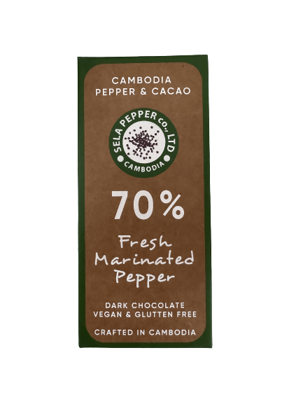 Cambodia marinated Pepper & Cacao 50g - Healthy Food