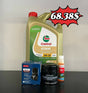 ប្រេងម៉ាស៊ីន Castrol Edge 5w30ប្រម៉ូសិនពិសេសមានថែម ✔️តម្រងមួយនិង ✔️ទឹកជូតកញ្ចក់មួយ - Automotive Parts