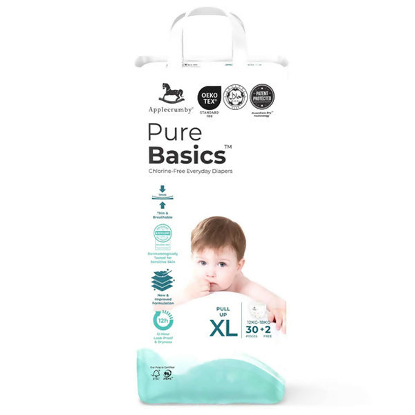 ខោរទឹកនោមស្លៀក Applecrumby Pure basics XL30*4