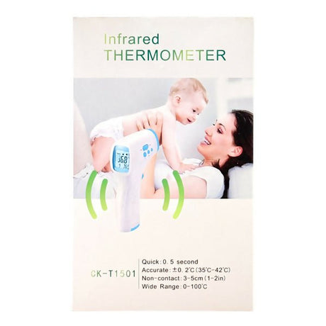 វាស់កំដៅ CK - T1501 Infrared Thermometer - ម៉ាស៊ីនស្ពង់ & បូមសំបោរ & ឧបករណ៌វាស់កម្តៅ (Pumps & Breast Pumps & Thermometers)