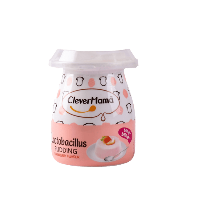 Clever Mama Lactobacillus Pudding Strawberry Flavor - Healthy Food