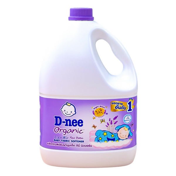 ទឹកក្រអូប D - nee Violet Softener 2800ml - សាប៊ូបោកខោអាវកូនក្មេង (Baby Laundry Soap)