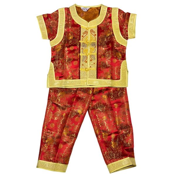 ឈុតចិនប្រុស D0000479 Tong Zhi Yao chinese boy clothese set s - xxl - ឈុតកាដូ (Gift Sets)