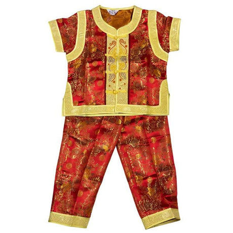 ឈុតចិនប្រុស D0000479 Tong Zhi Yao chinese boy clothese set s - xxl - ឈុតកាដូ (Gift Sets)
