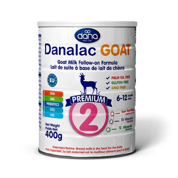 ម្សៅទឹកដោះពពែរ Danalac Goat 2 (400g) - ម្ស៉ៅទឹកដោះគោ & ទឹកដោះគោទឹក (Milk Powder & Milk)