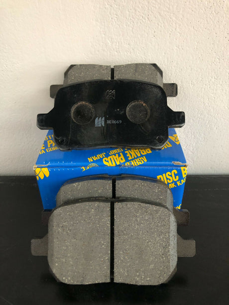 ស្បែកហ្រ្វាំង DISC BRAKE PADS សម្រាប់រថយន្ត Lexus: RX300 ឆ្នាំ 1999 - 2006, TOYOTA: Camry ឆ្នាំ 1983 - 2019 ម៉ាក MK - Automotive Parts