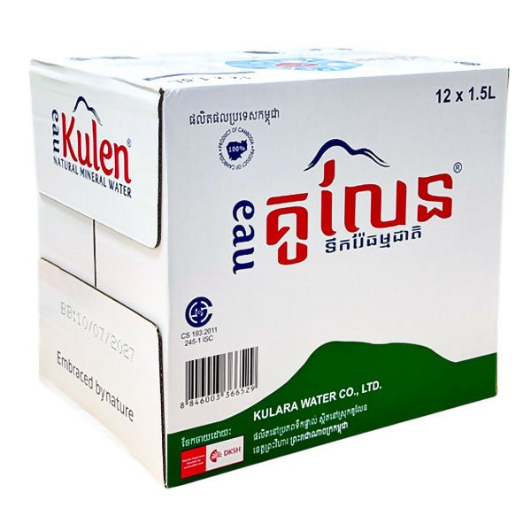 ទឺកសុទ្ធ Eau Kulen Water 1.5Lx12 (កេស) - ទឹកសុទ្ធ (Pure Water) – NIRONT ...
