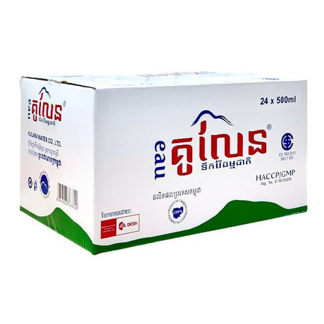 ទឺកសុទ្ធ Eau Kulen Water 500mlx24 (កេស) - ទឹកសុទ្ធ (Pure Water)