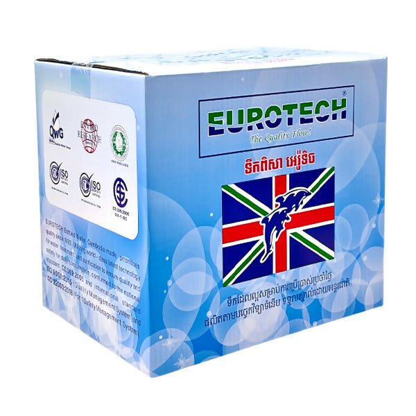 ទឹកសុទ្ធ Eurotech Water 1.5Lx12 (កេស) - ទឹកសុទ្ធ (Pure Water)
