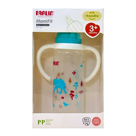 ដប Farlin AB - 41014 (B) Momfit PP Feeding Bottle - ដបដោះគោ ដបទឹក & ក្បាលប្តូរ (Milk Bottle Water Bottle & Changing Pads)