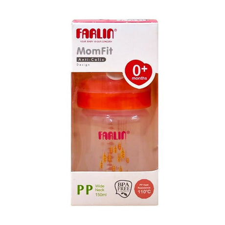 ដប Farlin AB - 420129G Momfit Feeding Bottle - ដបដោះគោ ដបទឹក & ក្បាលប្តូរ (Milk Bottle Water Bottle & Changing Pads)