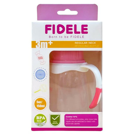 ដប Fiddle 05oz - 211 Regular Neck Feeding Bottle - ដបដោះគោ ដបទឹក & ក្បាលប្តូរ (Milk Bottle Water Bottle & Changing Pads)