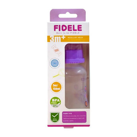 ដប Fiddle 5oz - 203 Regular Neck Feeding Bottle - ដបដោះគោ ដបទឹក & ក្បាលប្តូរ (Milk Bottle Water Bottle & Changing Pads)