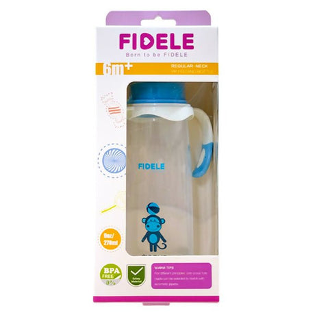 ដប Fiddle 9oz - 311 Regular Neck Feeding Bottle - ដបដោះគោ ដបទឹក & ក្បាលប្តូរ (Milk Bottle Water Bottle & Changing Pads)
