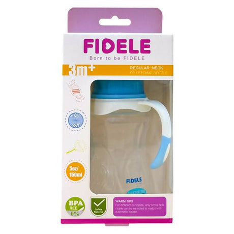ដប Fidele150ml 3m+ FD - 214 Feeding Bottle - ដបដោះគោ ដបទឹក & ក្បាលប្តូរ (Milk Bottle Water Bottle & Changing Pads)