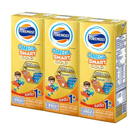 ទឹកដោះគោ Foremost Omega Smart Gold 180ml - ម្ស៉ៅទឹកដោះគោ & ទឹកដោះគោទឹក (Milk Powder & Milk)