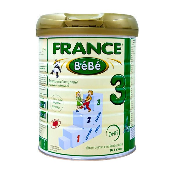 ម្សៅទឹកដោះគោ France BéBé 3 900g (12m - 36m) - ម្ស៉ៅទឹកដោះគោ & ទឹកដោះគោទឹក (Milk Powder & Milk)