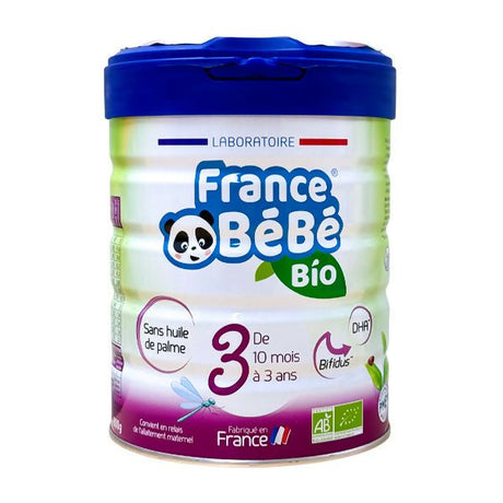 ម្សៅទឹកដោះគោ France BeBe Bio 3 800g (10m - 3y) - ម្ស៉ៅទឹកដោះគោ & ទឹកដោះគោទឹក (Milk Powder & Milk)