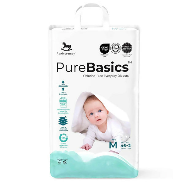 ខោរទឹកនោមបកបិត Applecrumby Pure basics M46*4