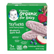 នំក្មេង Gerber Organic Teethers Wafers Bluerberry, Apple Beet - នំកូនក្មេង (Baby Cakes)