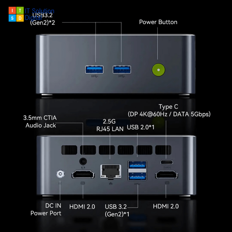 GMKtec NucBox M3 Pro Mini PC - Desktop Computers