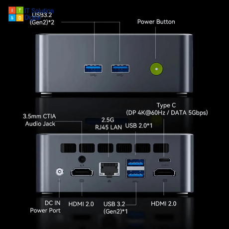 GMKtec NucBox M3 Pro Mini PC - Desktop Computers