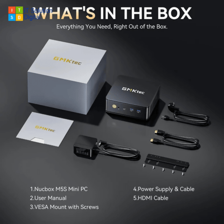GMKtec NucBox M5 Ultra Mini PC - Desktop Computers