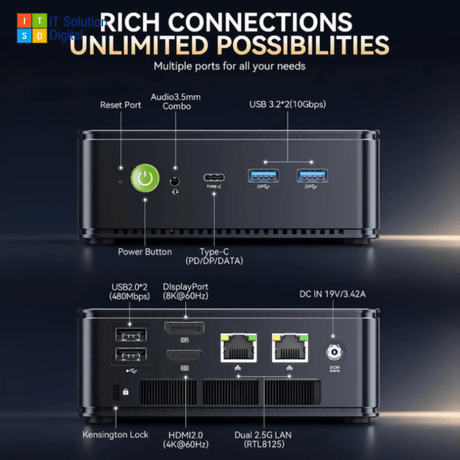 GMKtec NucBox M5 Ultra Mini PC - Desktop Computers