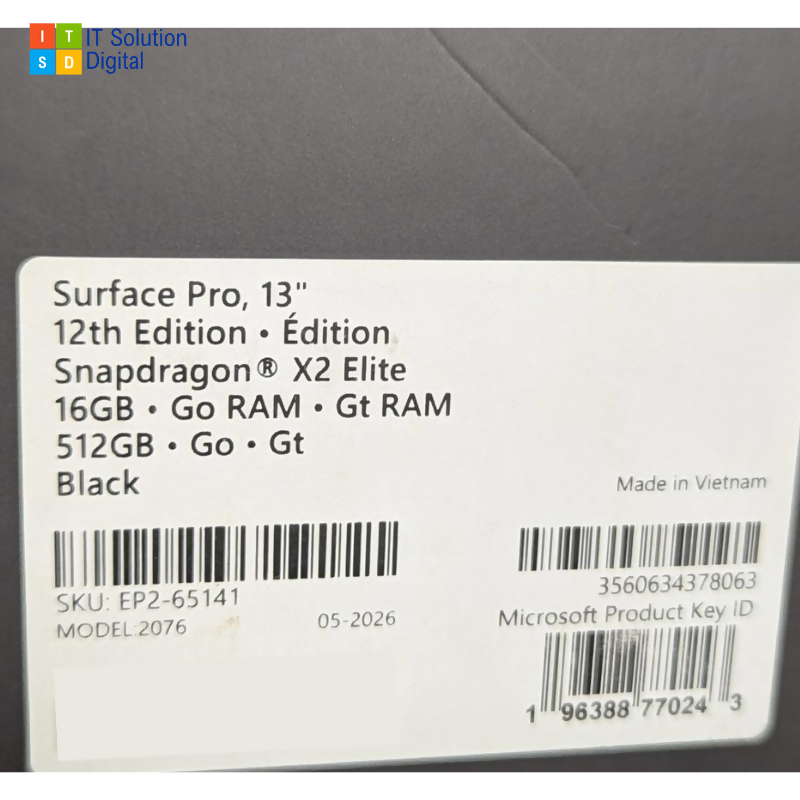 Microsoft Surface Pro 13-inch 12th Edition