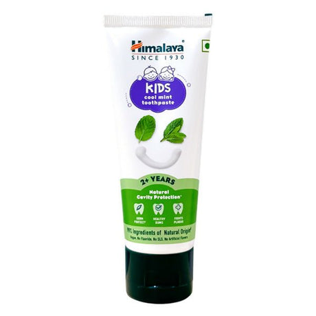 ថ្នាំដុសធ្មេញក្មេង Himalaya 2y+ Cool Mint Toothpaste 80g - ថ្នាំដុសធ្មេញកូនក្មេង មនុស្សធំ និងច្រាសដុសធ្មេញ (Baby Toothpaste, Adult Toothbrushes & Toothbrushes)