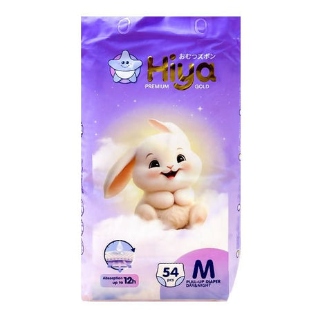 ខោទឹកនោម Hiya Premium Gold M54 - ខោទឹកនោម (Diapers)