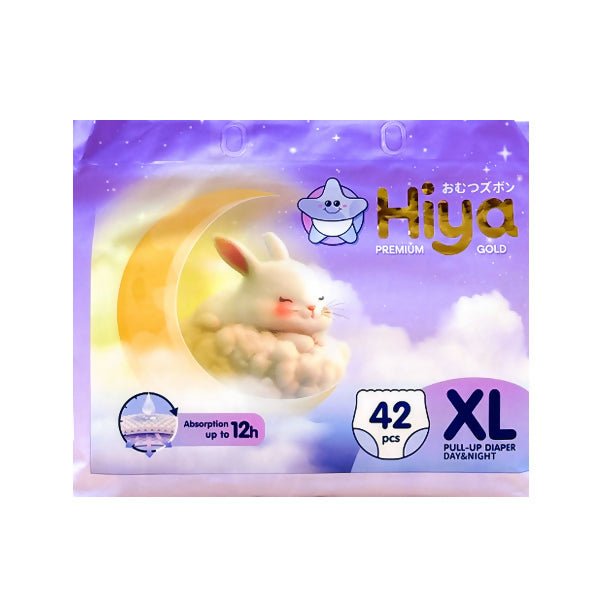 ខោទឹកនោម Hiya Premium Gold XL42 - ខោទឹកនោម (Diapers)