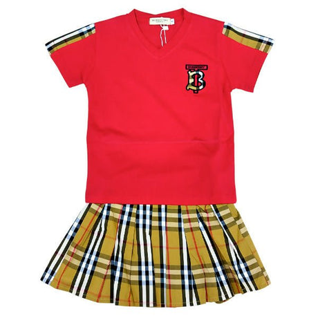 ឈុអាវដៃខ្លី Ittierre Burberry Boy Clothese Set - ឈុតកាដូ (Gift Sets)