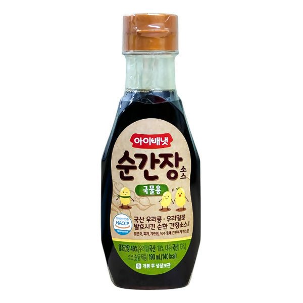 ទឹកស៊ីអ៊ីវក្មេង Ivenet 190ml សម្រាប់ដាក់សម្លរឬស៊ុប 10m+ - អាហារក្មេង (Baby Food)