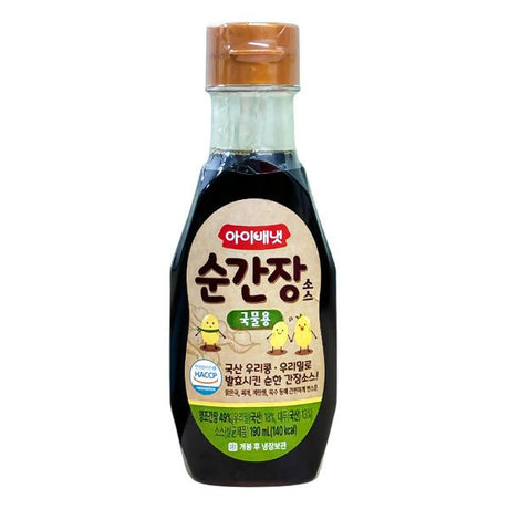 ទឹកស៊ីអ៊ីវក្មេង Ivenet 190ml សម្រាប់ដាក់សម្លរឬស៊ុប 10m+ - អាហារក្មេង (Baby Food)