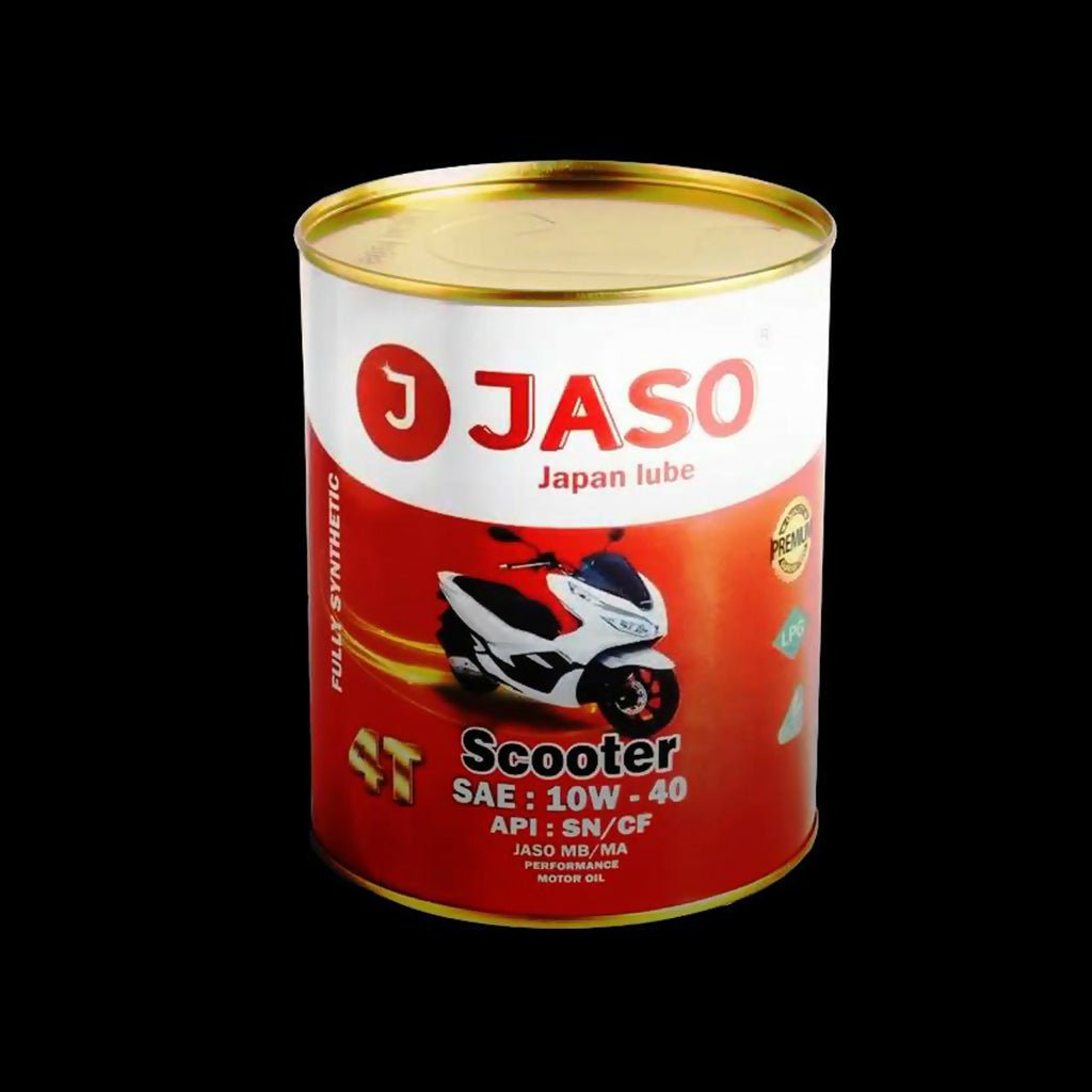 Jaso Fully Synthetic 10W - 40 Scooter (0.80L) - Motorcycle Motor Oil