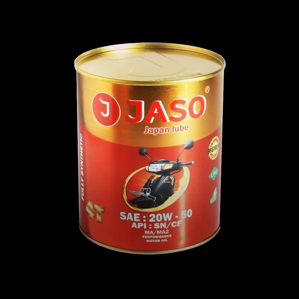 Jaso Fully Synthetic 20W - 50 (0.80L) - Motorcycle Motor Oil