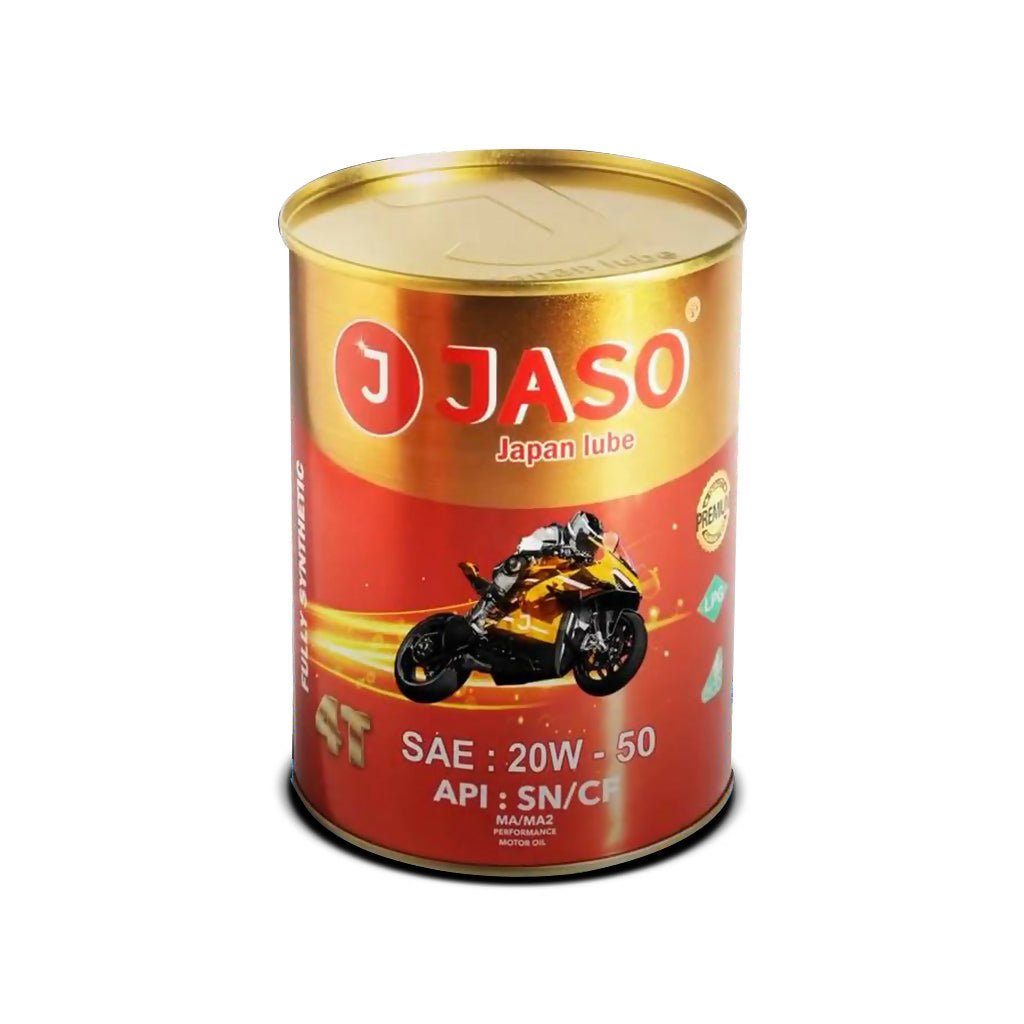 Jaso Fully Synthetic 20W - 50 (1L) - Motorcycle Motor Oil