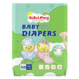 ខោរទឹកនោម JuJu&Pony NB70 Baby Diapers 2-5kg - ខោទឹកនោម (Diapers)