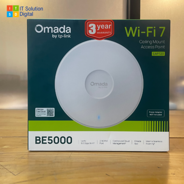 Omada EAP723 BE5000 Ceiling Mount Wi-Fi 7 Access Point