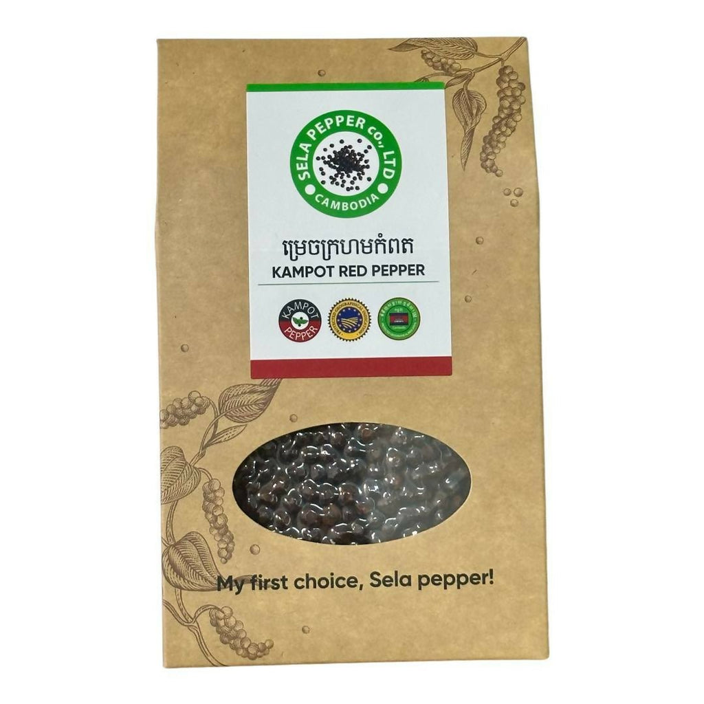 Kampot Red Peppercorn refill 100g - Healthy Food