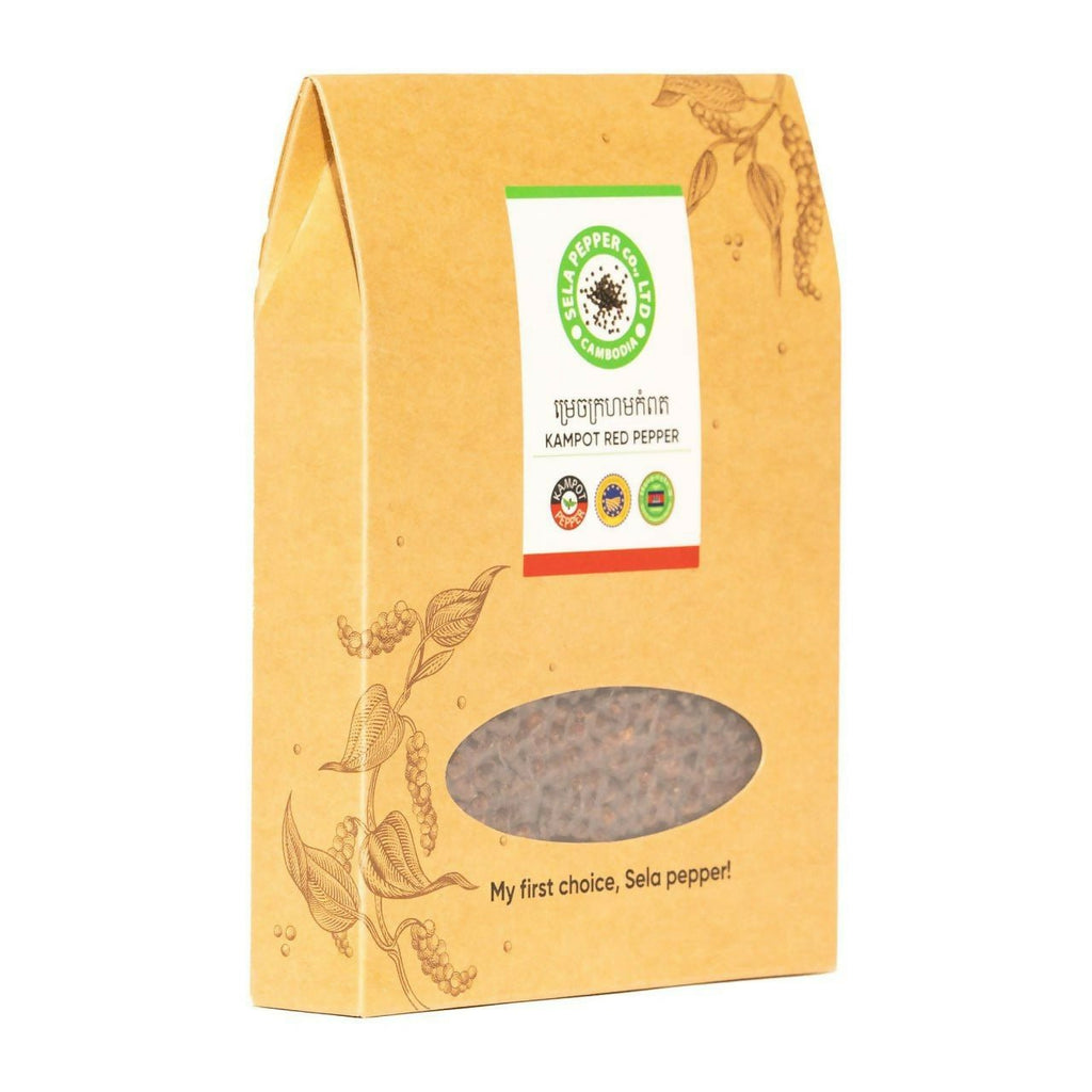 Kampot Red Peppercorn refill 200g - Healthy Food