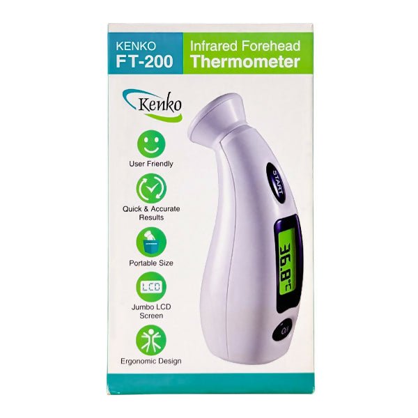 វាស់កំដៅ Kenko FT - 200 Infrared Forehead Thermometer - ម៉ាស៊ីនស្ពង់ & បូមសំបោរ & ឧបករណ៌វាស់កម្តៅ (Pumps & Breast Pumps & Thermometers)