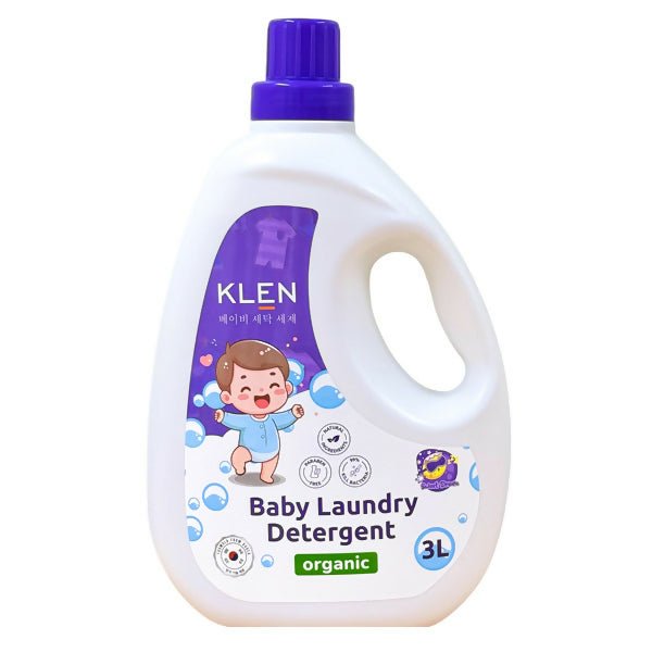 សាប៊ូបោក Klen Baby Laundry Sweet Dream Detergent Organic 3L - សាប៊ូបោកខោអាវកូនក្មេង (Baby Laundry Soap)