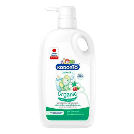 សាប៊ូលាងដប Kodomo Cleanser Organic For Baby Bottle 650ml - សាប៊ូលាងដប (Bottle Washing Soap)
