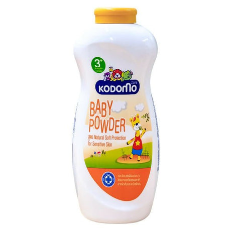 ម្សៅក្មេង Kodomo Natural Soft Protection 400g - ប្រភេទម្សៅលាបខ្លួនក្មេង (Baby Body Powders)