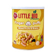 នំក្មេង Little Bio Finger Puffs-Mixed Fruits & Grains 36g - នំកូនក្មេង (Baby Cakes)