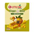 នំក្មេង Little Bio Finger Rolls-Milk & Grains 48g - នំកូនក្មេង (Baby Cakes)